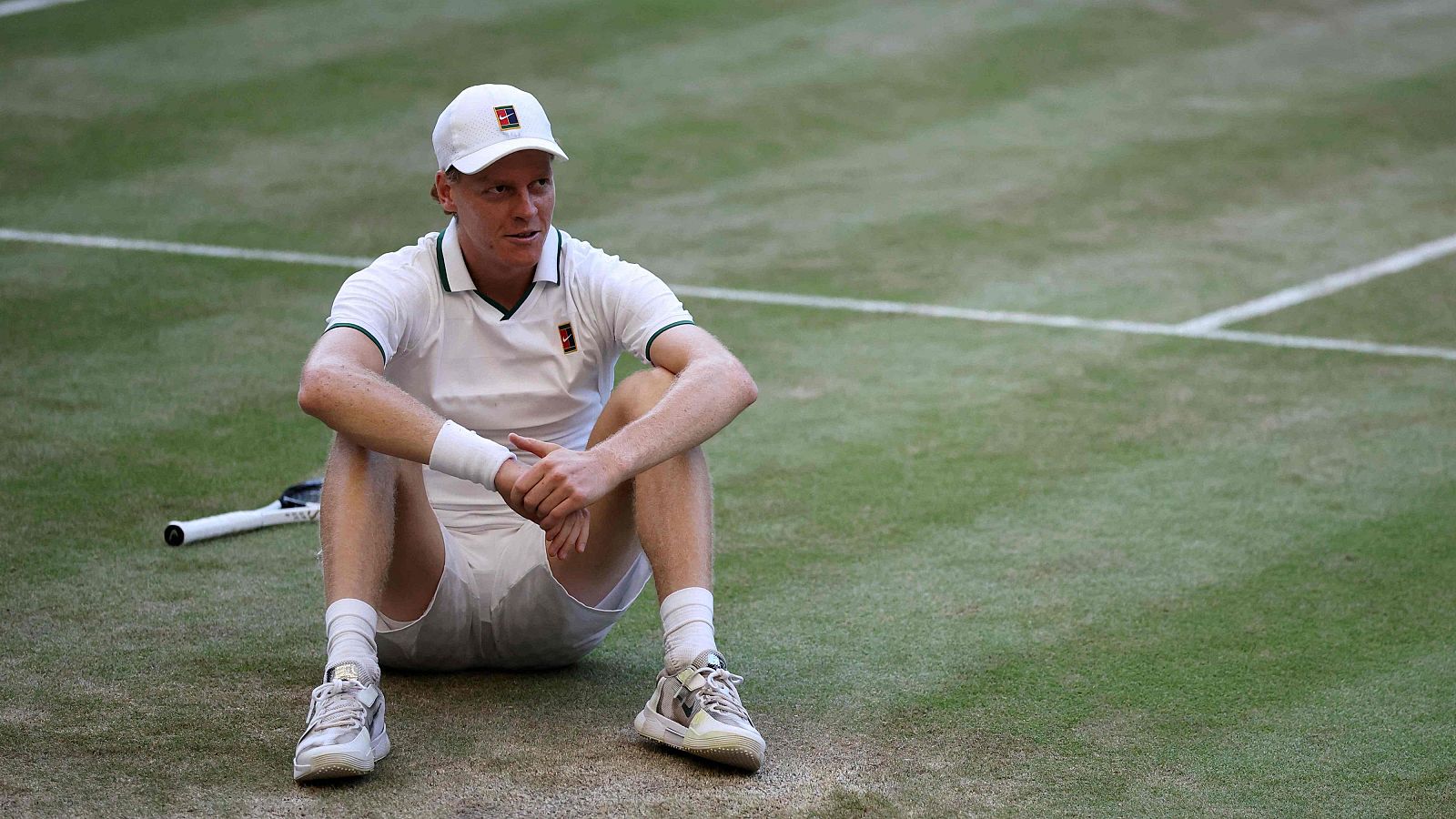 Jannik Sinner, en Wimbledon.
