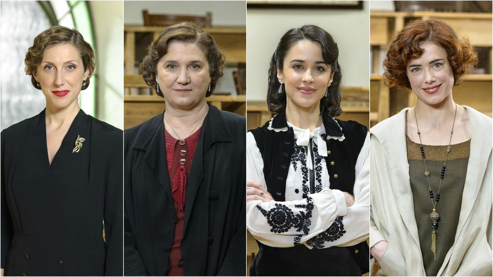 Las profesoras de la academia de señoritas de 'La otra mirada'