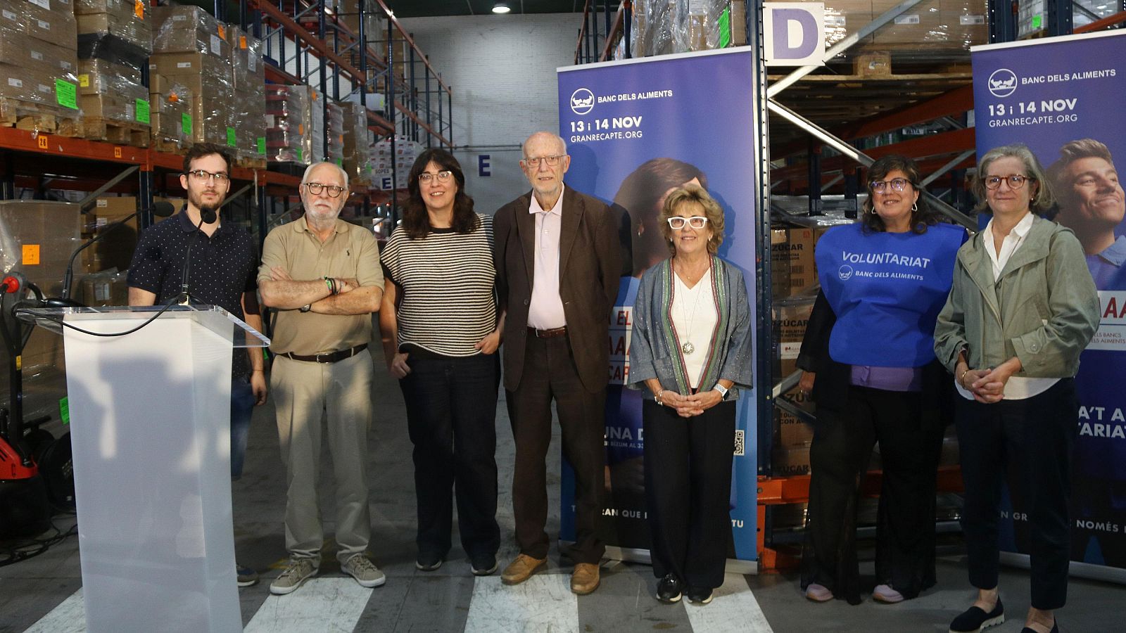 Els Bancs dels Aliments de Catalunya a la presentació de El Gran Recpate 2026