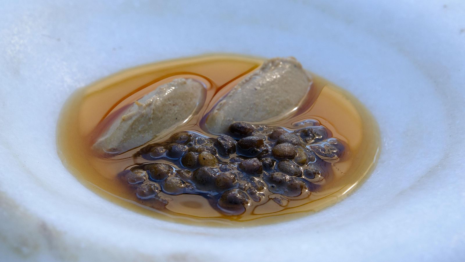 Receta de lentejas con paté de perdiz de MasterChef Celebrity Legends