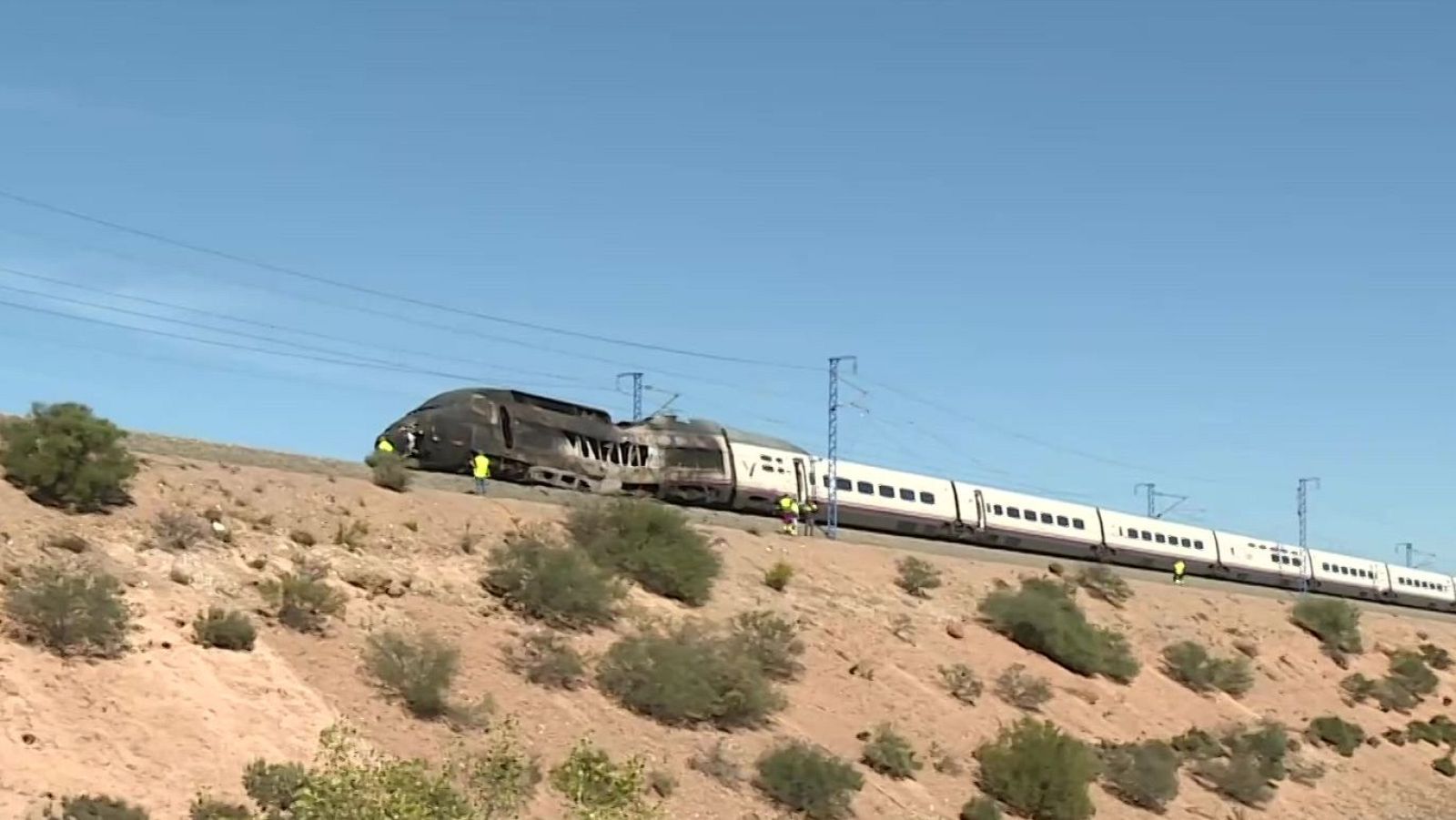 El tramo afectado de la línea Barcelona-Madrid recuperará la doble vía la semana que viene
