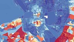 ¿Cuánto ganan los vecinos de tu barrio? El mapa de la renta y el origen de los ingresos, calle a calle