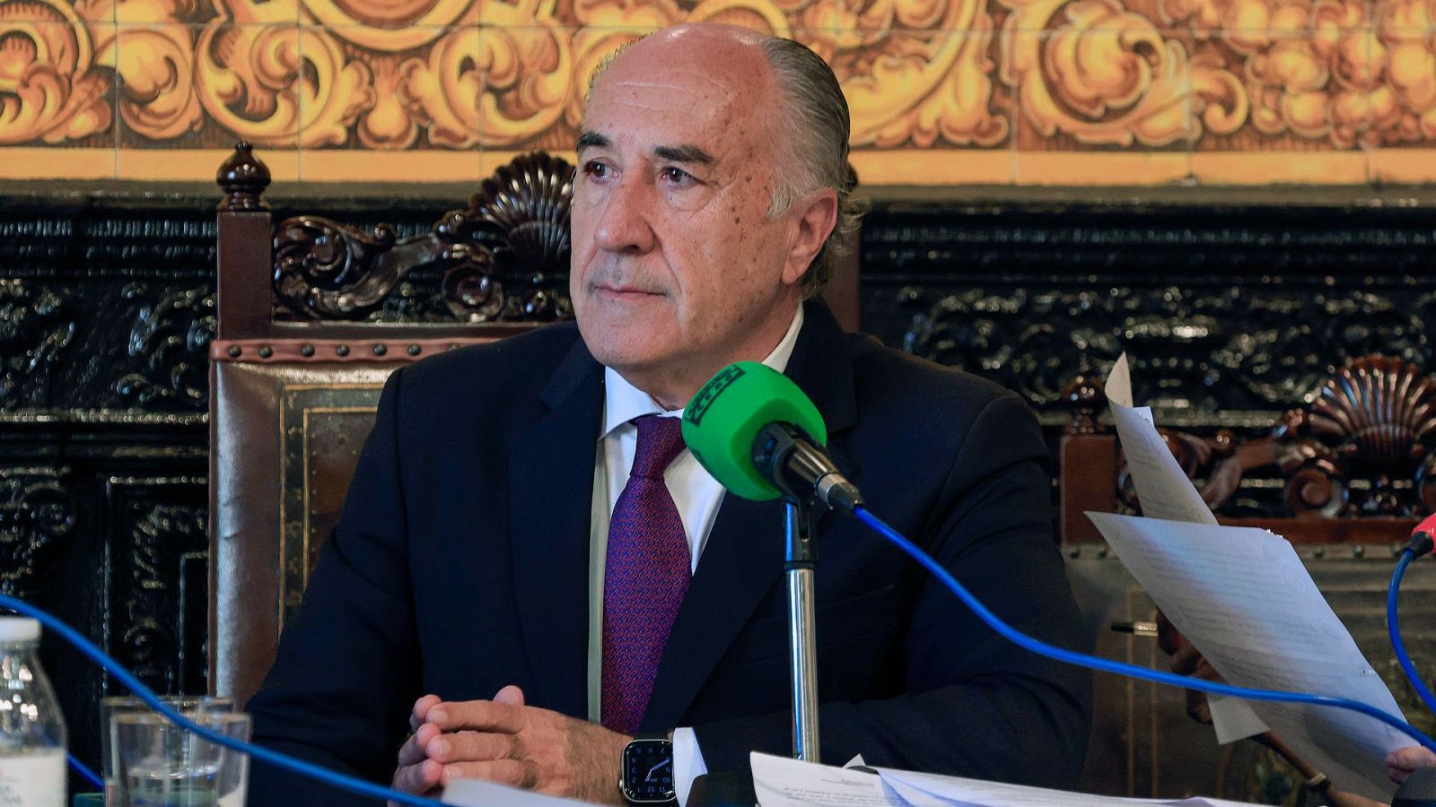 El alcalde de Algeciras,Cádiz, José Ignacio Landaluce
