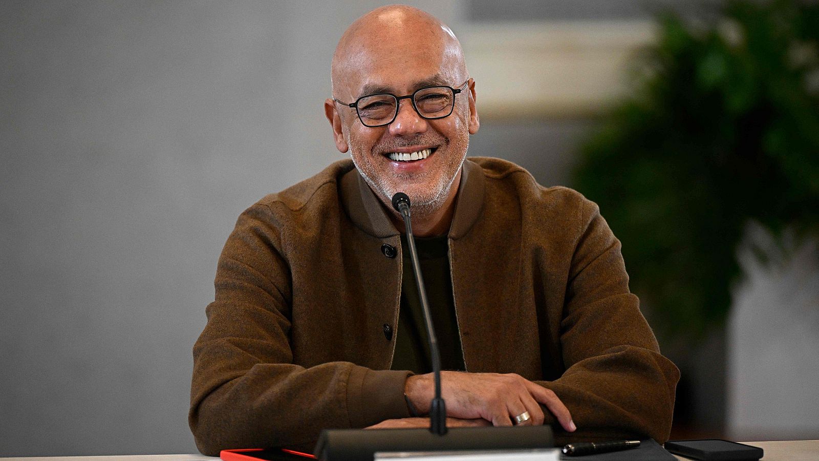 El presidente de la Asamblea Nacional de Venezuela, Jorge Rodríguez