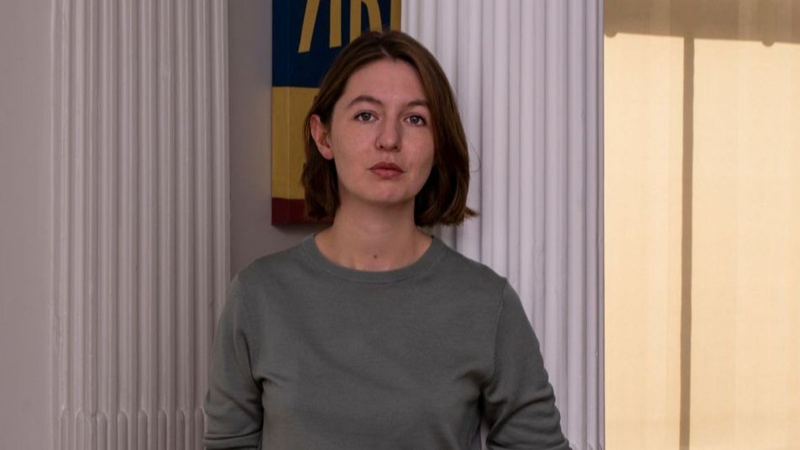 La escritora irlandesa Sally Rooney.