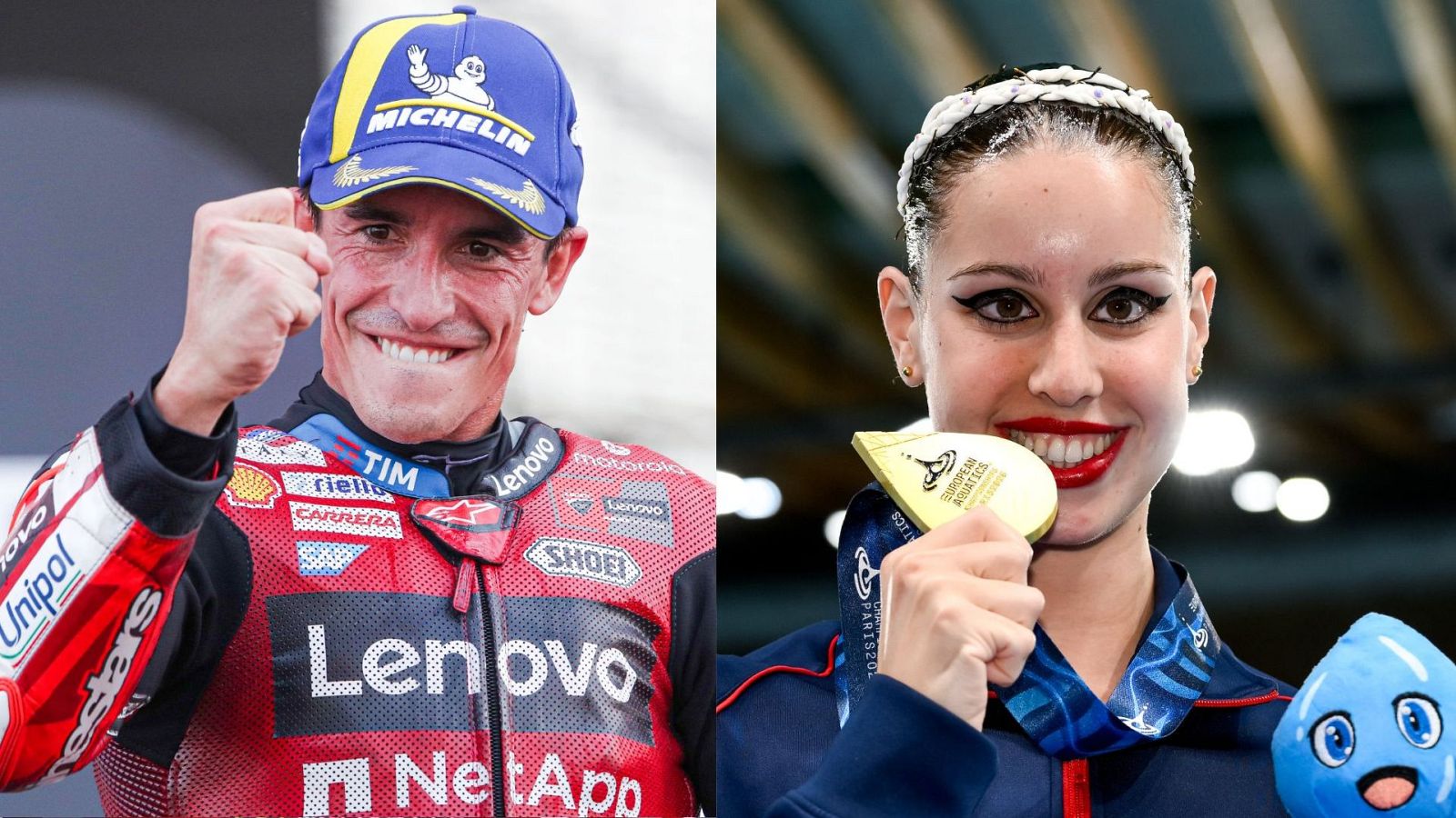 Marc Márquez e Iris Tió, mejores deportistas de 2025