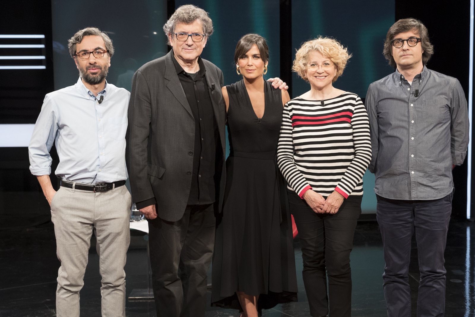 Los participantes en el coloquio de 'Historia de nuestro cine'