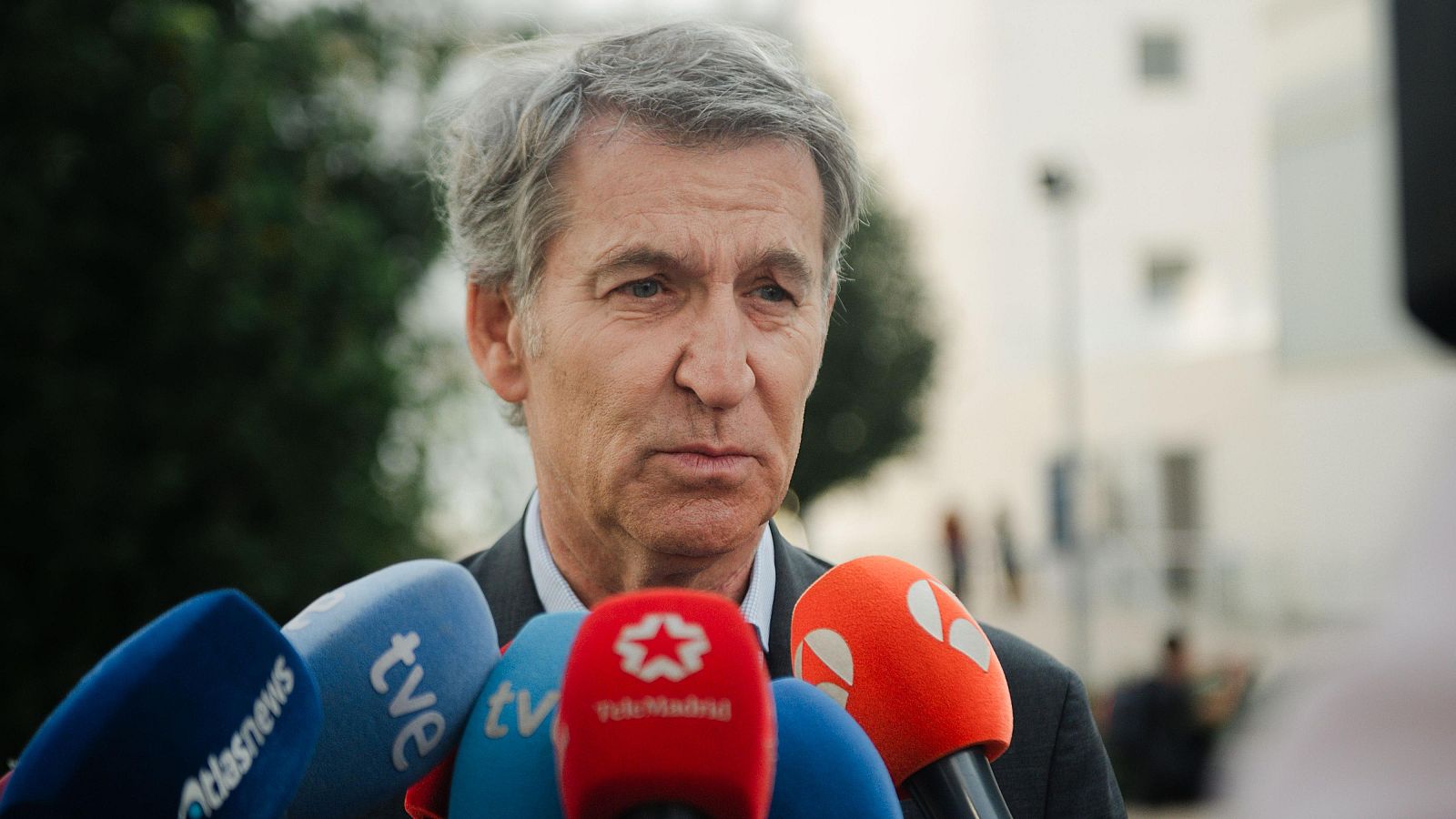 El presidente nacional del PP, Alberto Núñez Feijóo