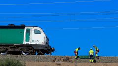 Adif recupera este lunes la circulación por ambas vías de la línea del AVE Madrid-Barcelona