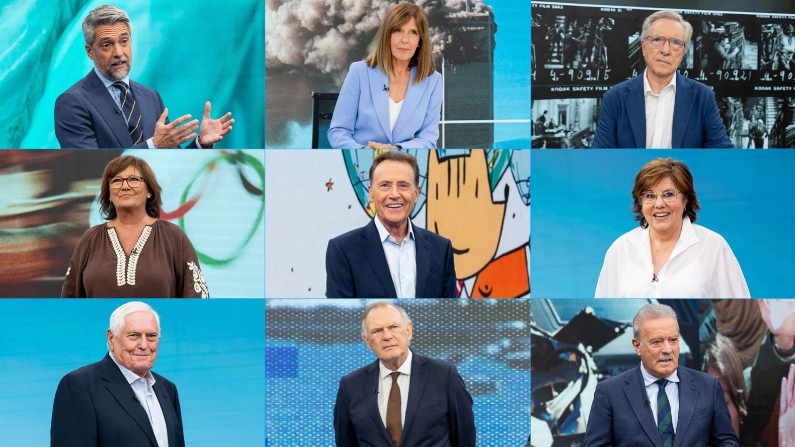 'El Telediario de nuestras vidas' reúne a varios de los presentadores históricos de TVE