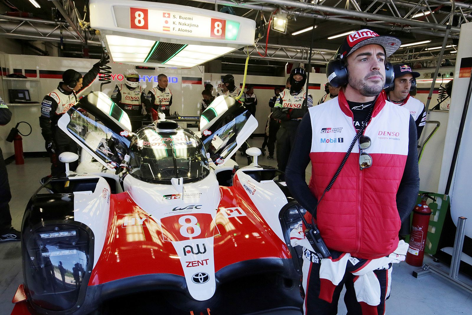 Fotografía facilitada por Toyota, del piloto español Fernando Alonso.