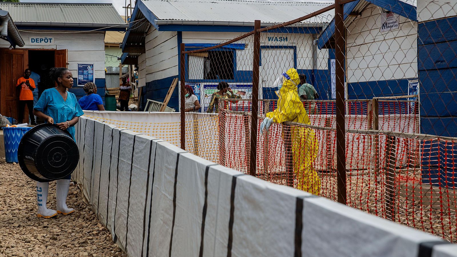 Centro de tratamiento en Beni, en la provincia de Kivu del Norte, RDC