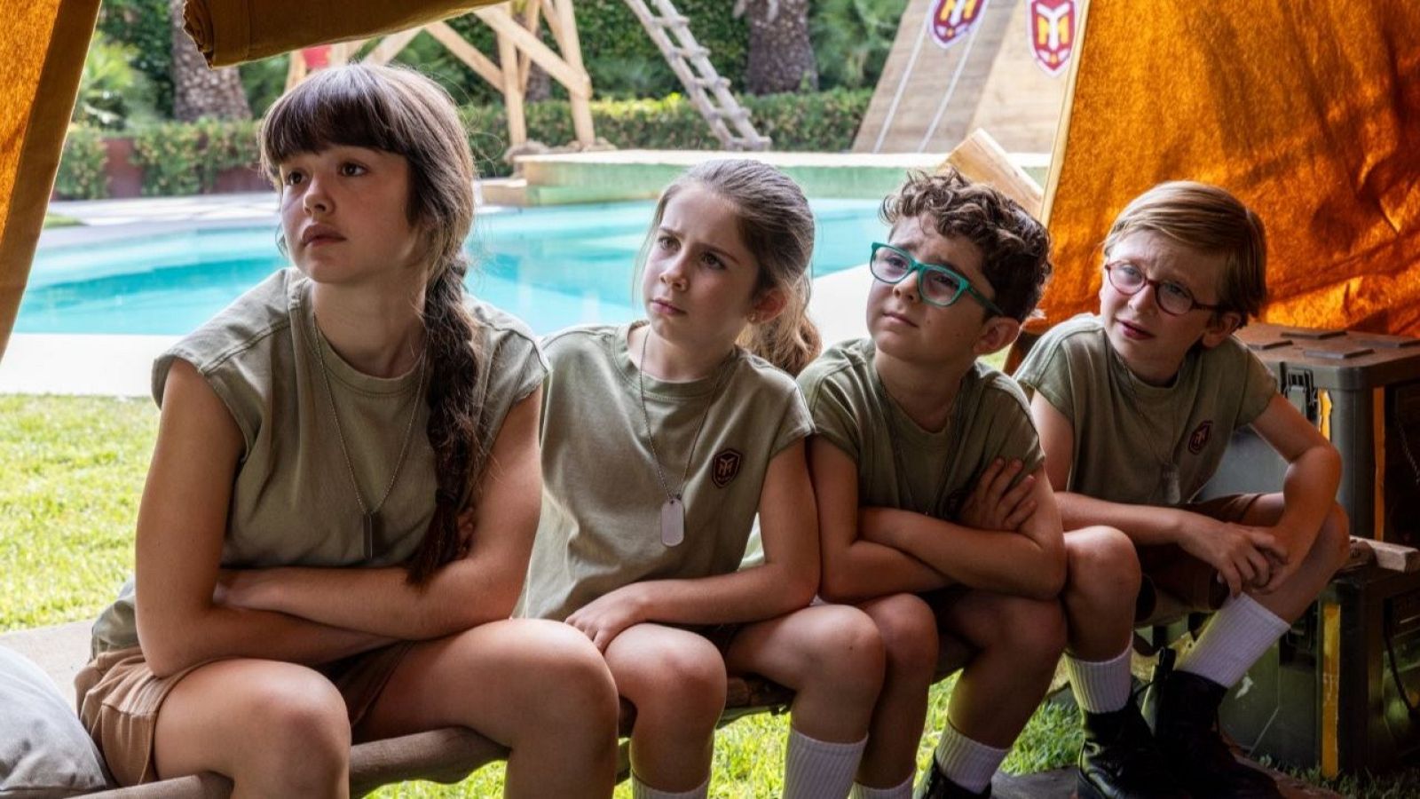Luna Fulgencio, María García, Pablo Cabello y Eduardo Rodríguez en 'Vaya tropa'