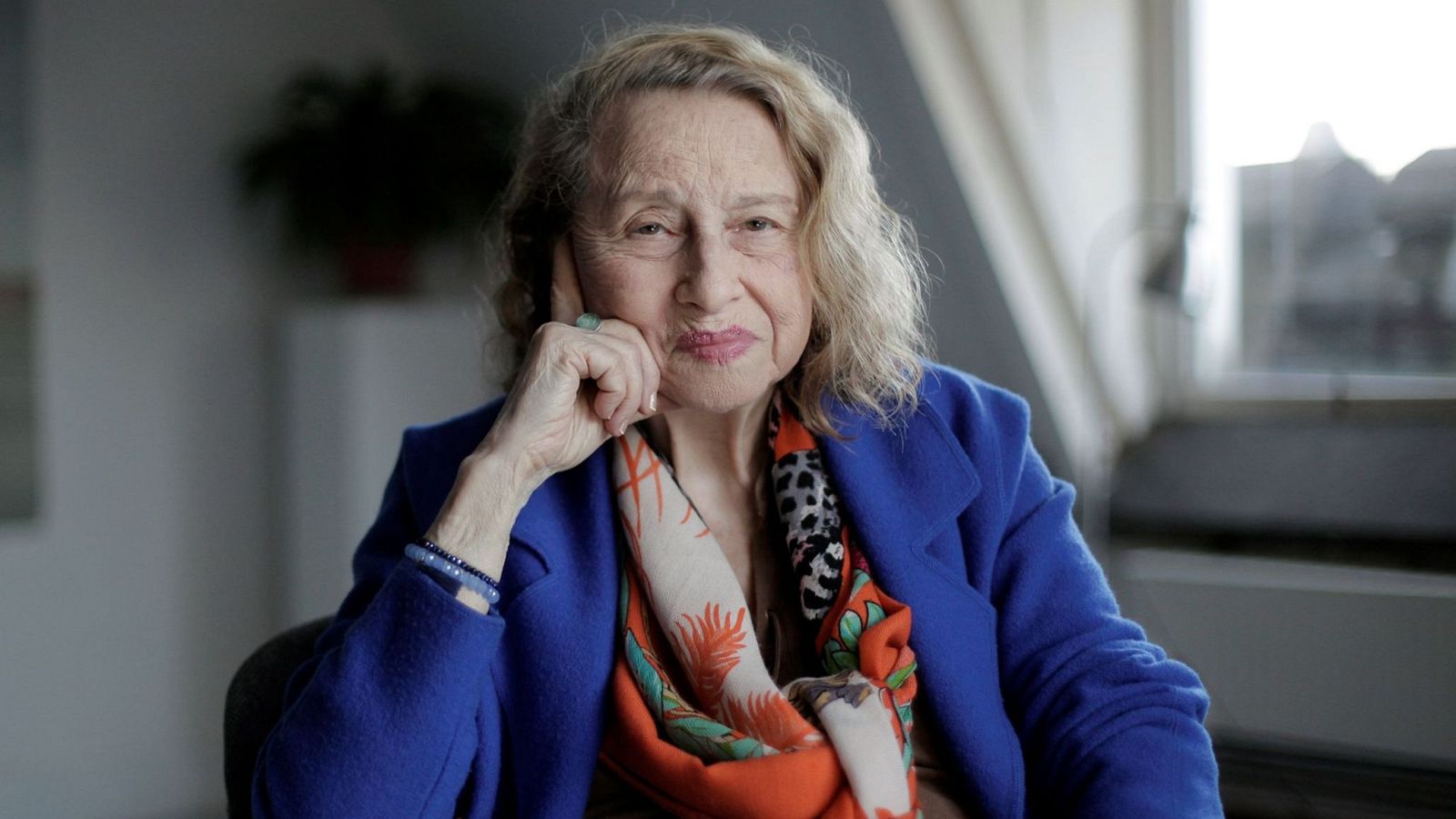 La artista brasileña Anna Bella Geiger.