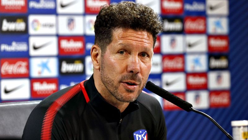 Simeone: "Trabajamos para que los futbolistas importantes se queden"