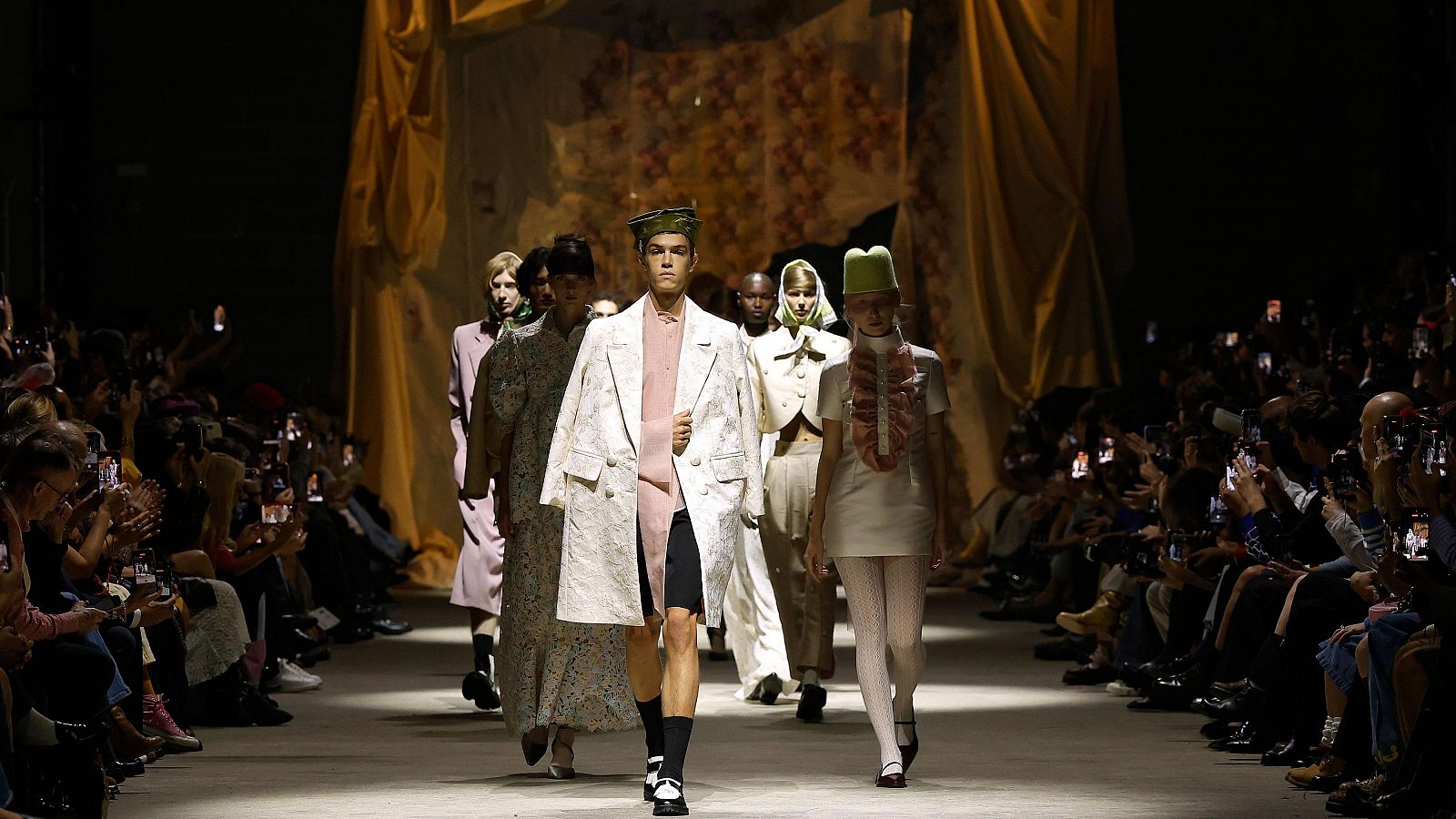 Desfile de Benavente, en 080 Barcelona Fashion