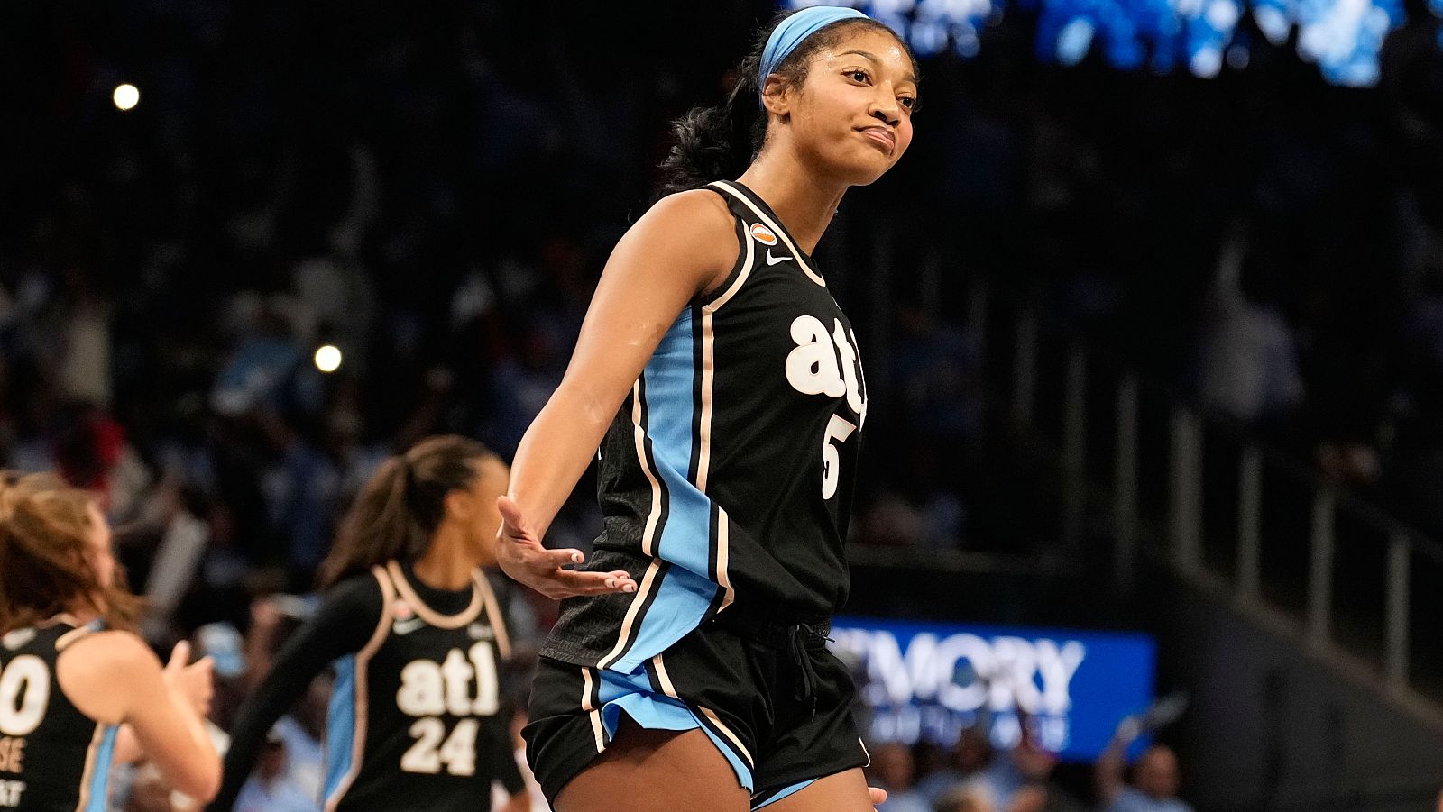 Angel Reese, jugadora de las Atlanta Dream