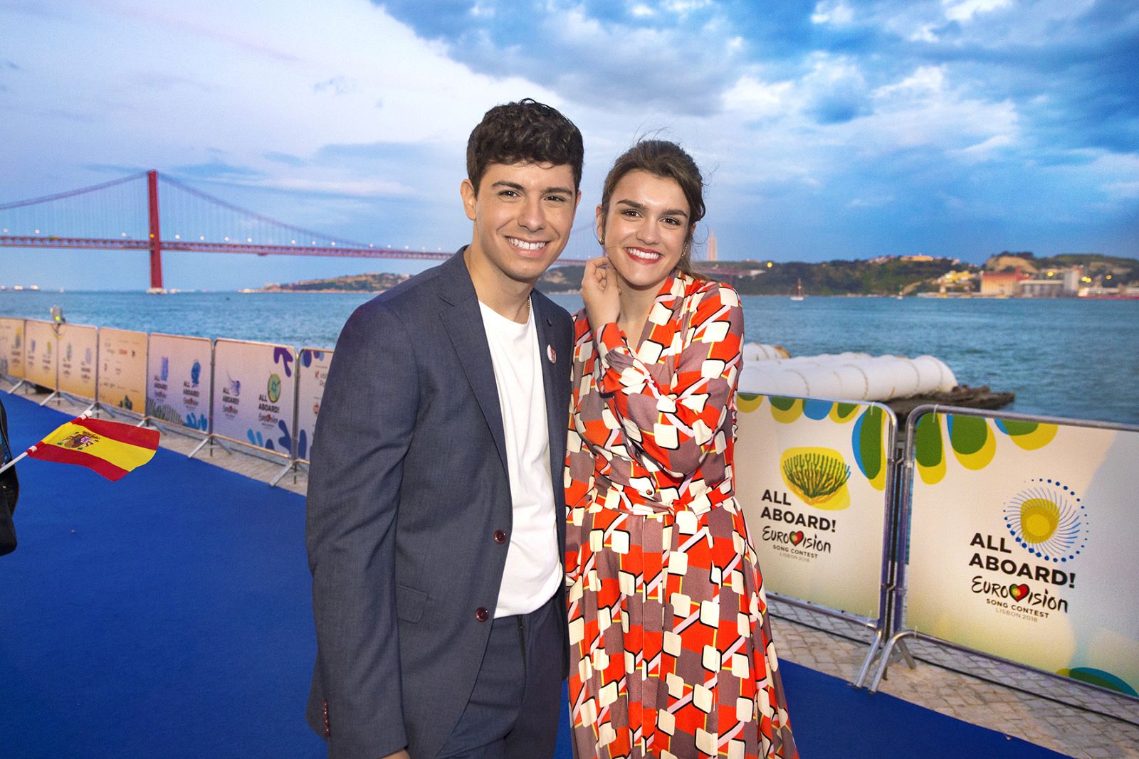 Amaia y Alfred conquistaron anoche a cientos de medios y fans en la Fiesta de Bienevnida de Eurovisión 2018