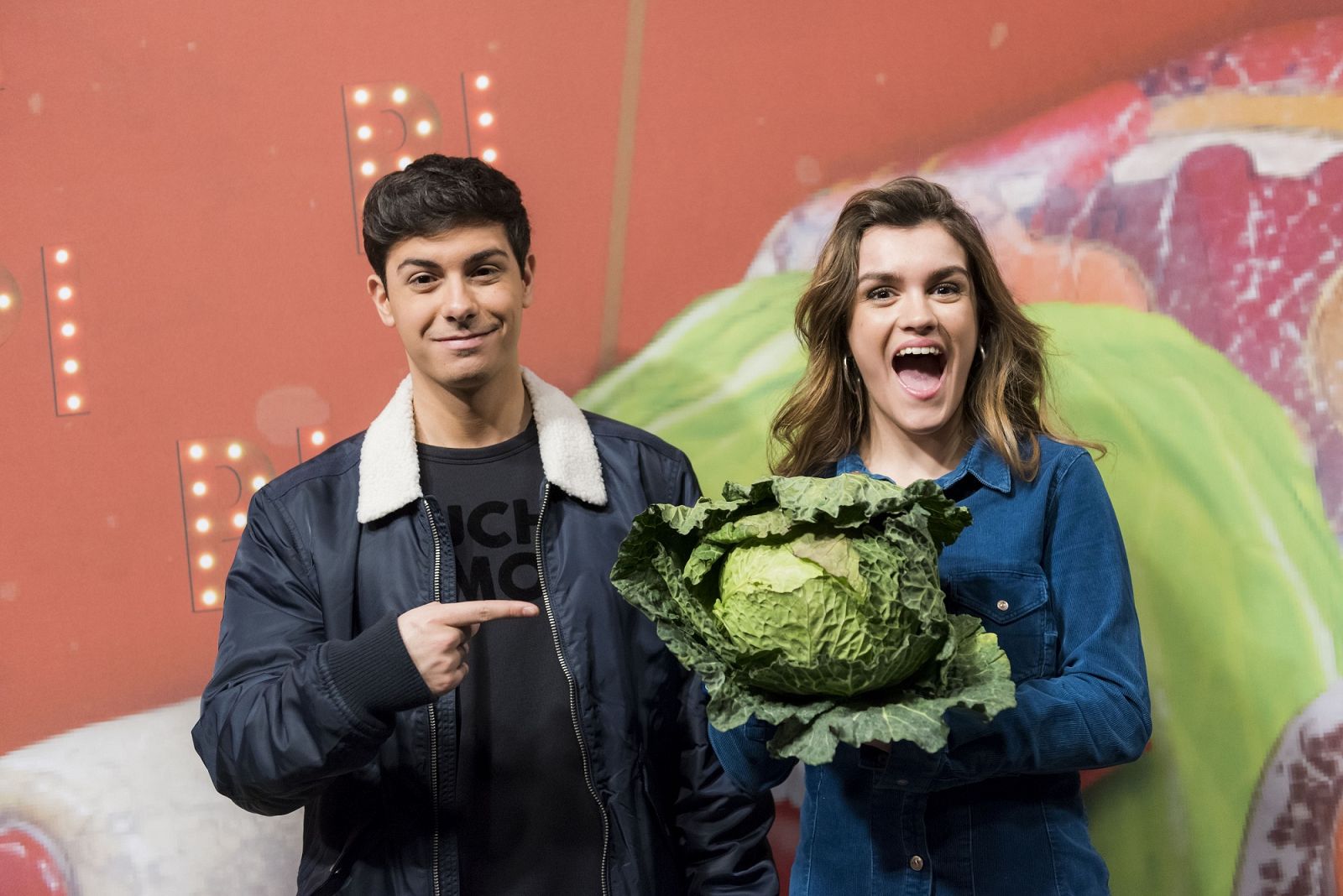 Amaia i Alfred visiten el plató del 'Programa inesperat'