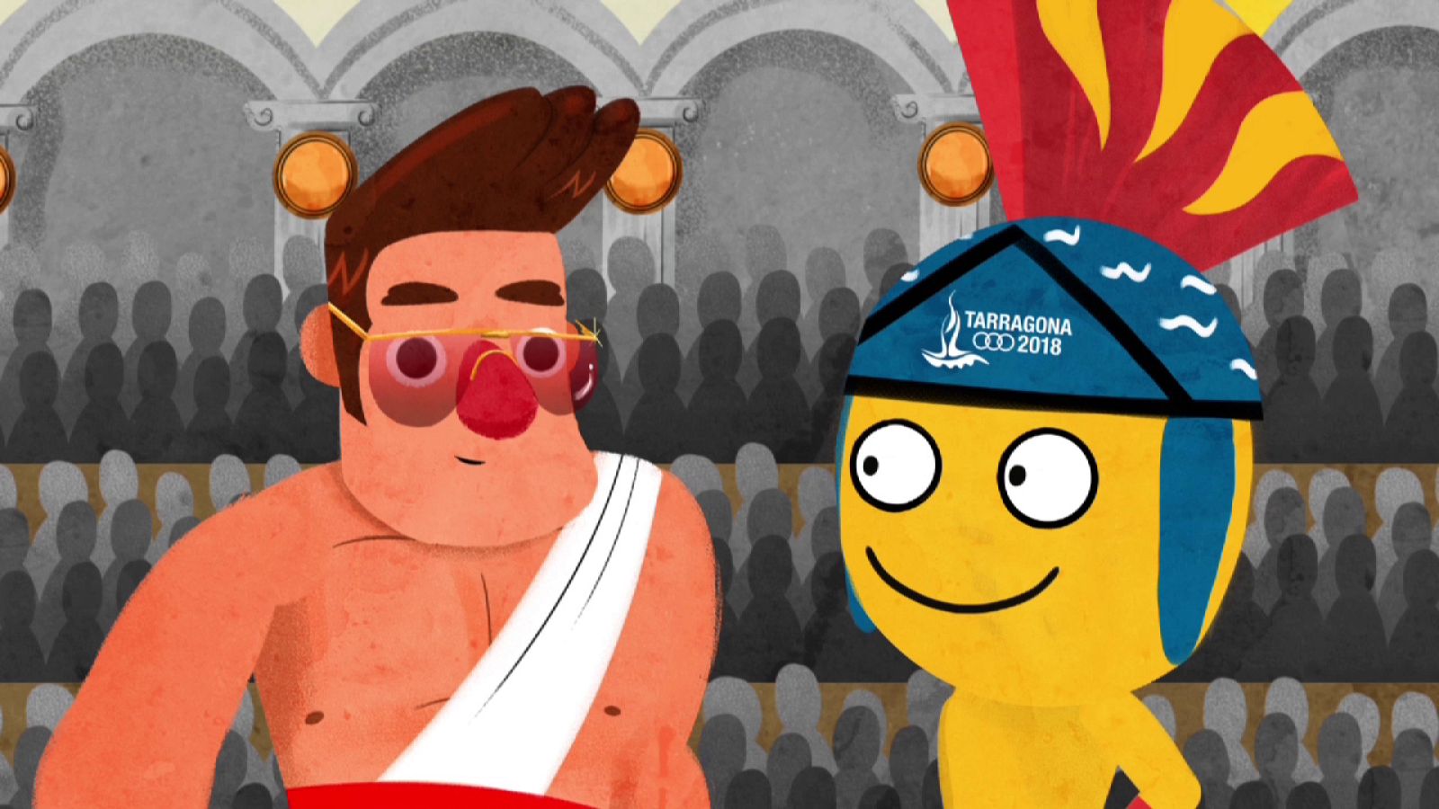 Lucio Minicio con los Lunnis