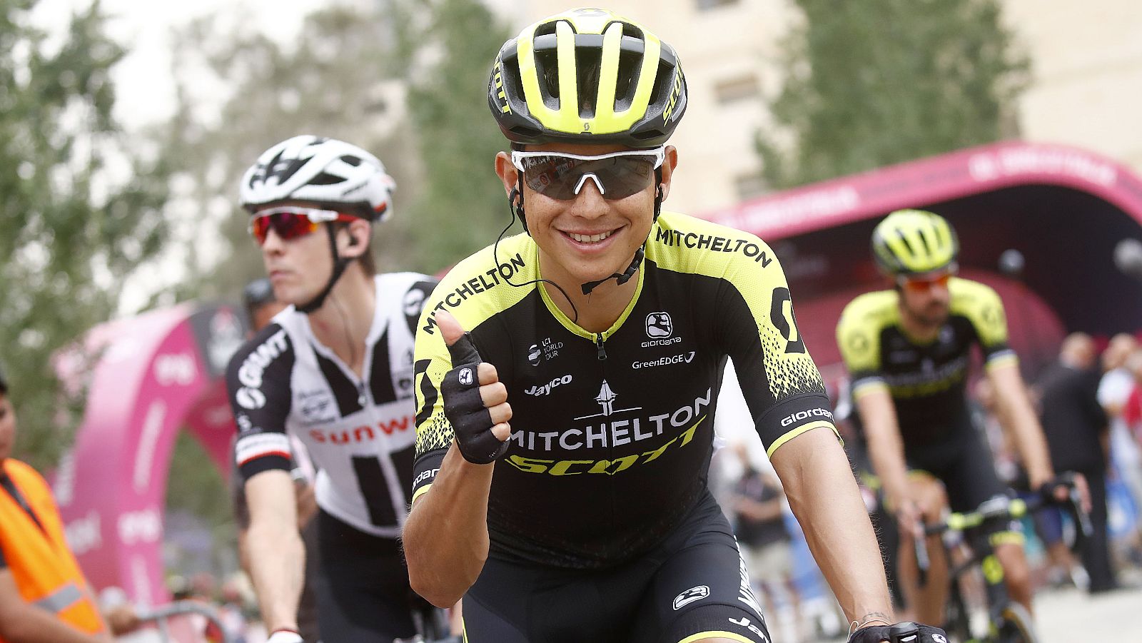 El ciclista colombiano Esteban Chaves