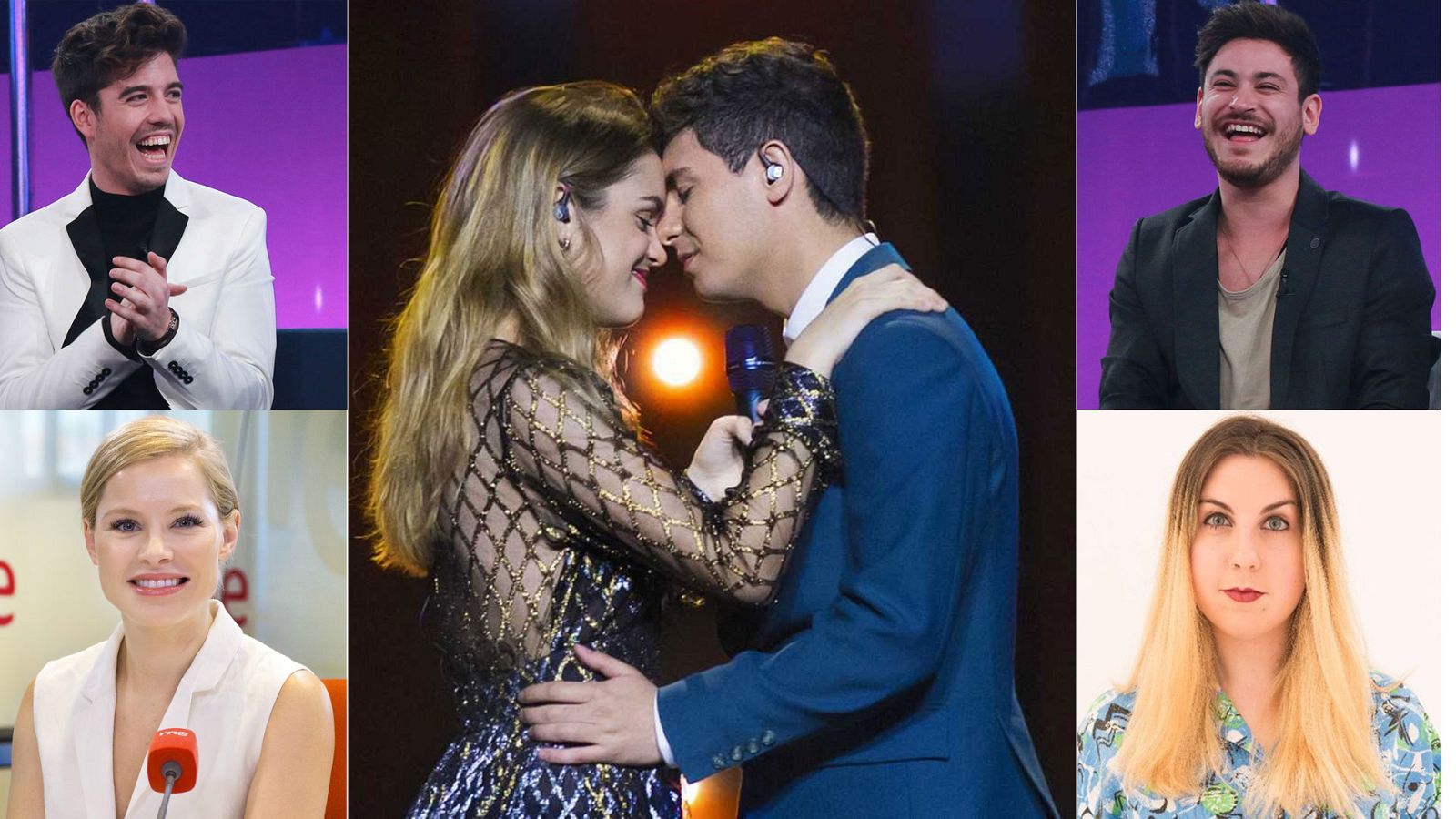Roi, Cepeda, Soraya y Carolina Iglesias animarán a Amaia y Alfred en #OTVisionFinal
