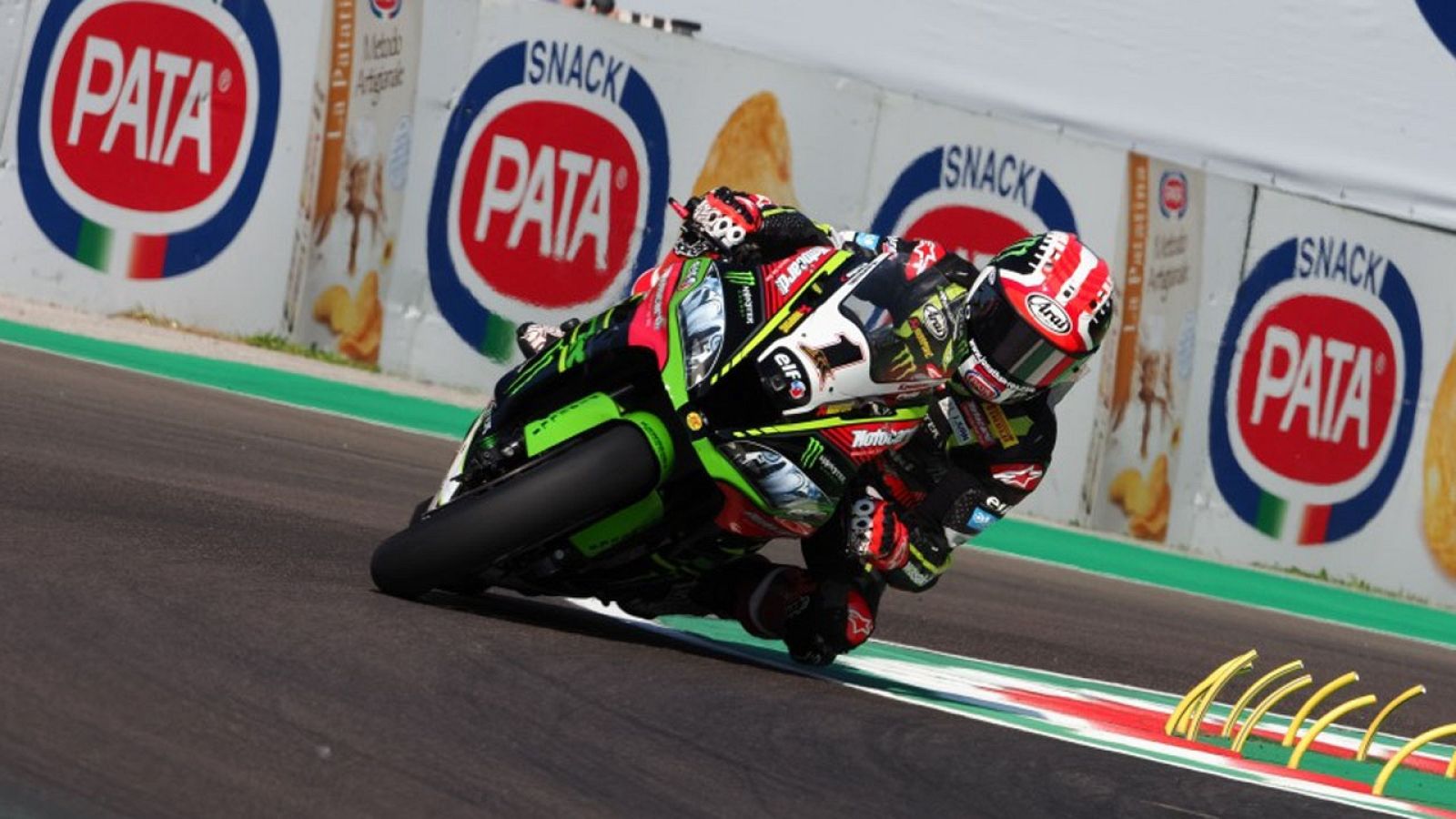 Jonathan Rea entrena en Imola