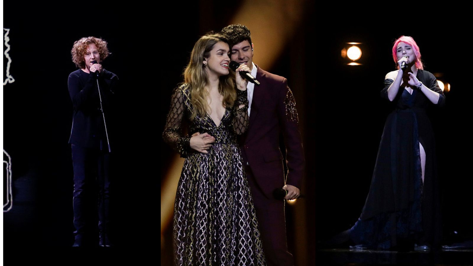 Los representantes de Alemania, España y Portugal