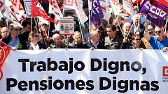 Miles de jubilados vuelven a salir a la calle para protestar contra el "robo" de las pensiones