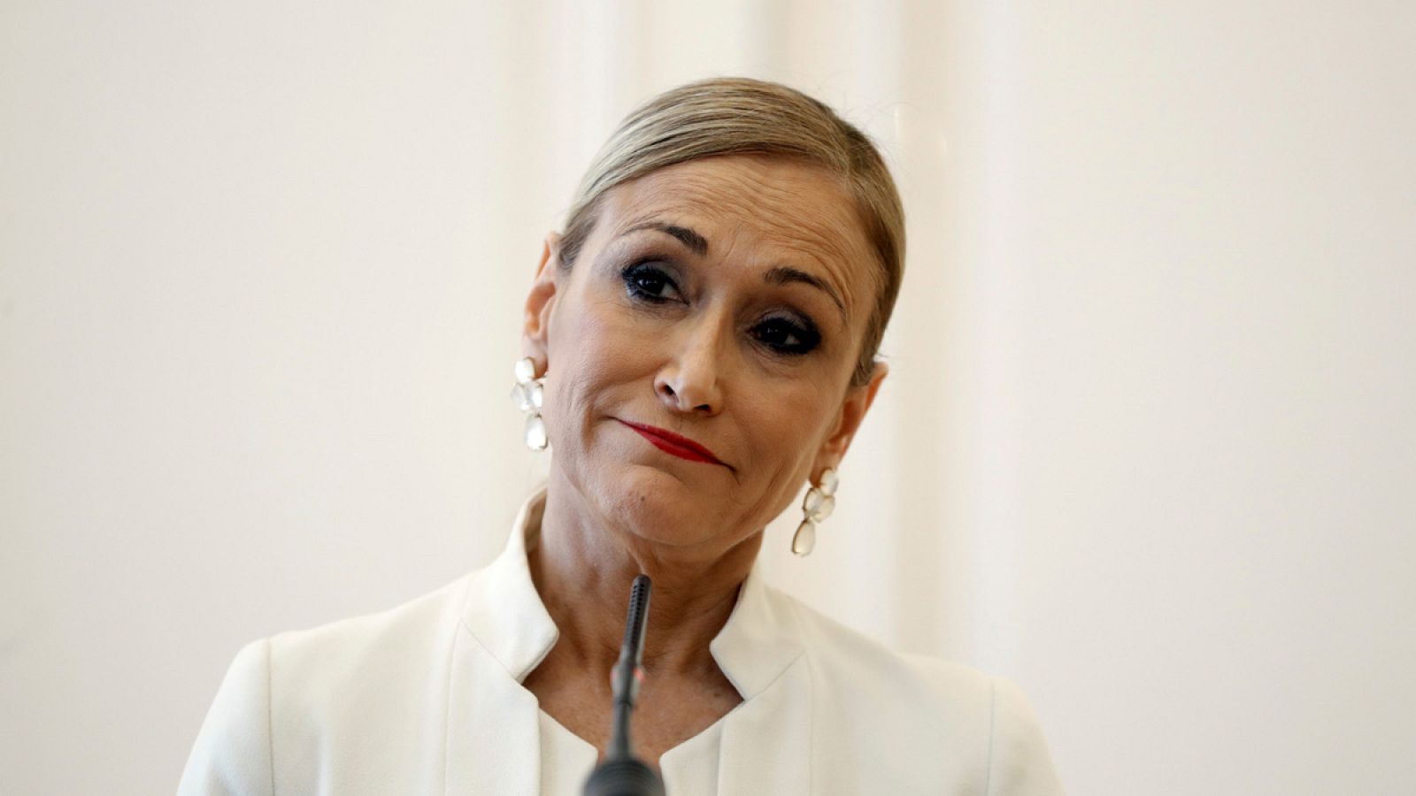 La expresidenta de la Comunidad de Madrid Cristina Cifuentes