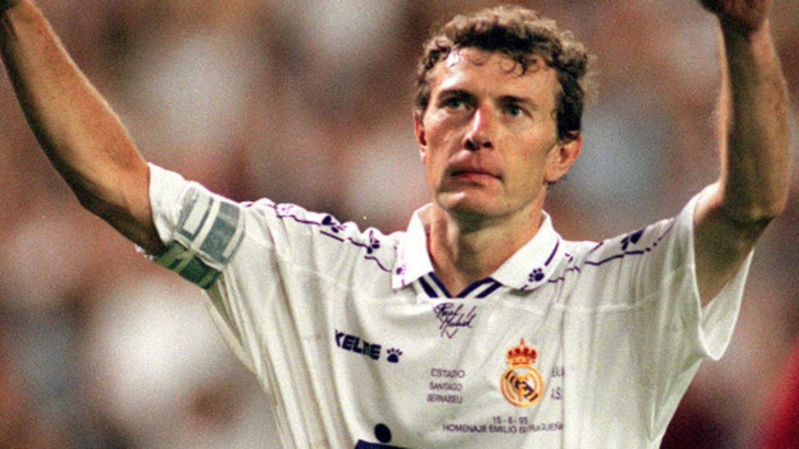 Emilio Butragueño, principal exponente de la llamada quinta del Buitre