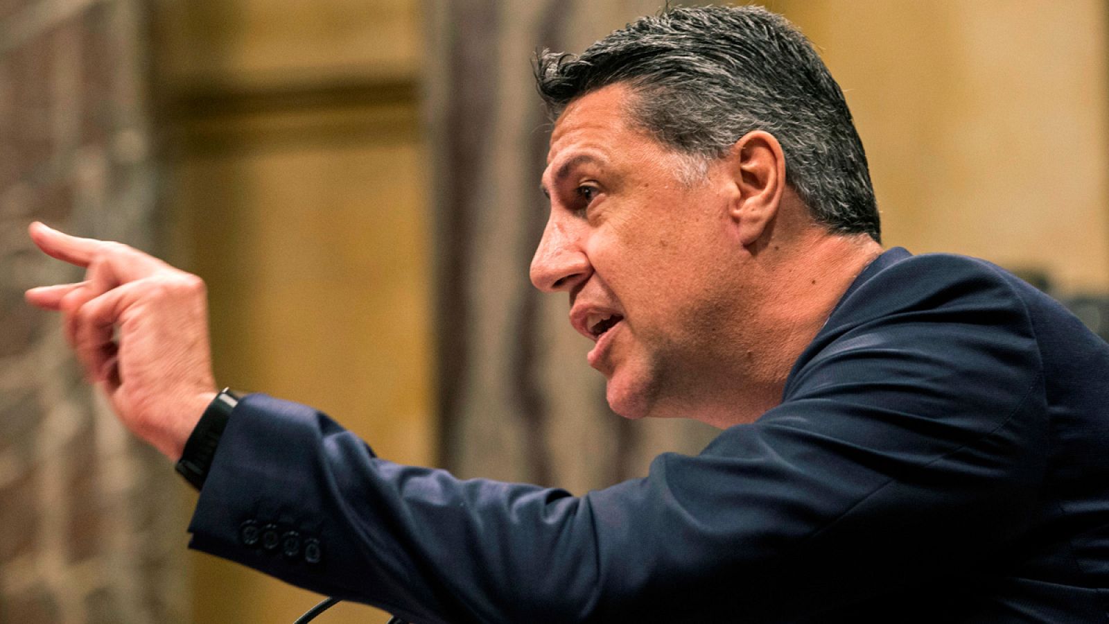 El presidente del PP en Cataluña y exalcalde de Badalona, Xavier García Albiol