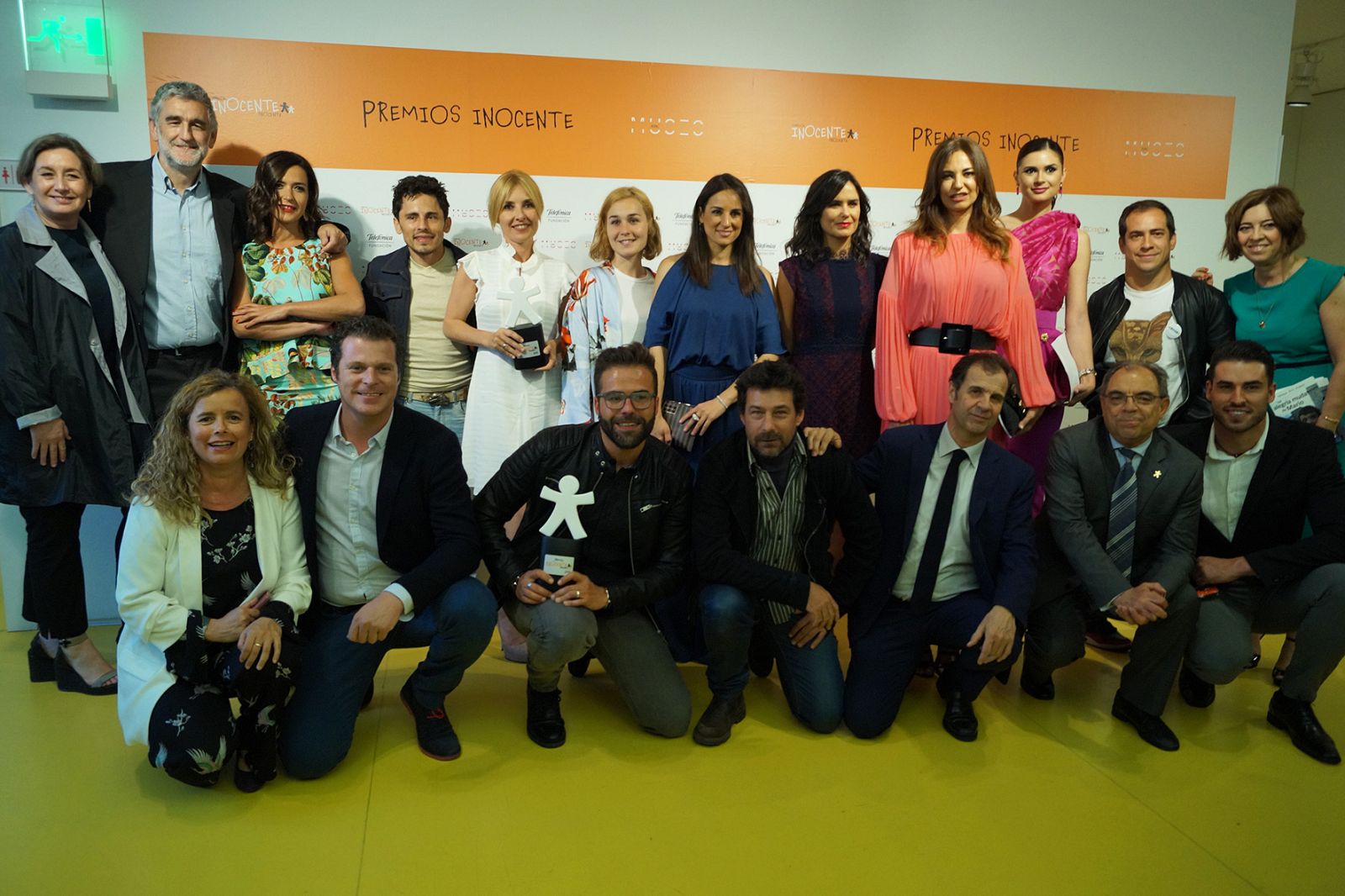 Los premiados entregaron la dotación económica de los galardones a las fundaciones y ONG que han apadrinado