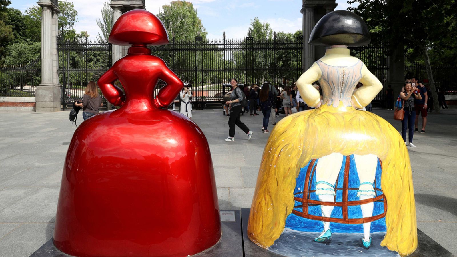 En el Parque de El Retiro se celebra la 77 edición de la Feria del Libro de Madrid