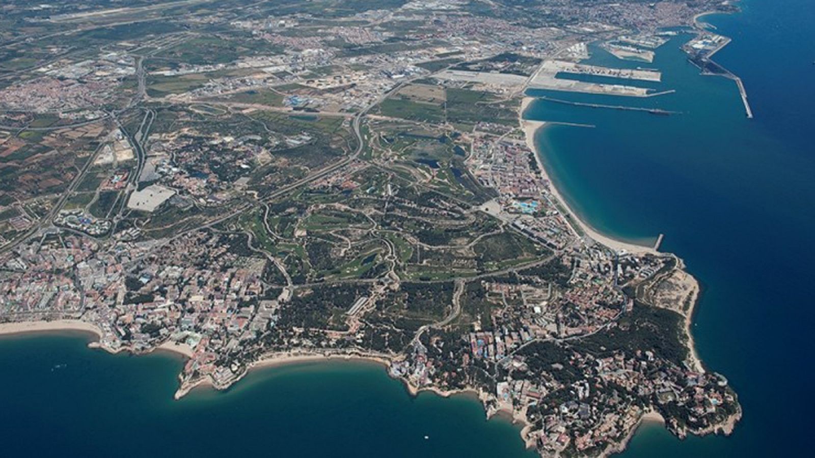 Vista aérea de los terrenos para el Hard Rock Entertainment World