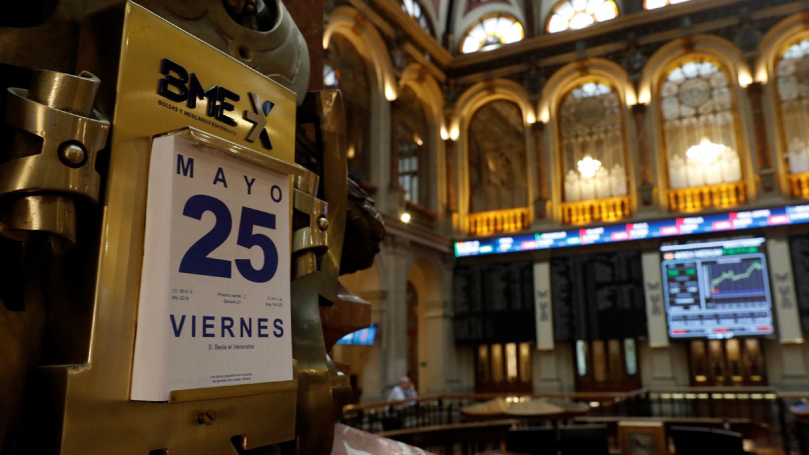 La Bolsa de Madrid este viernes