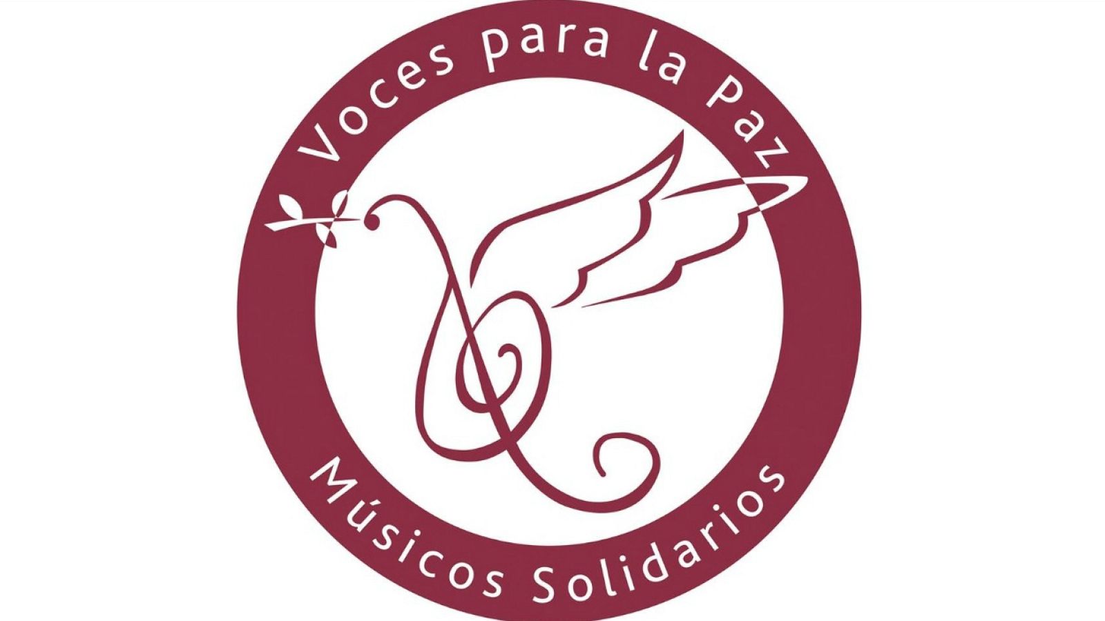 Logotipo de 'Voces para la Paz. Músicos solidarios'
