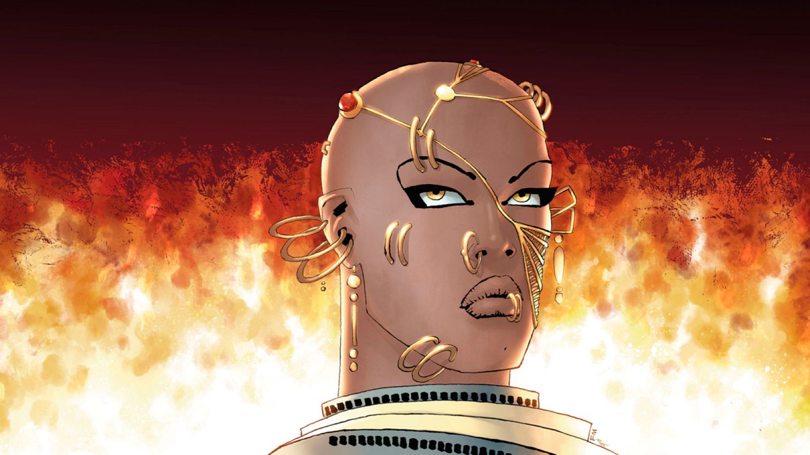 Detalle de la portada de 'Xerxes'