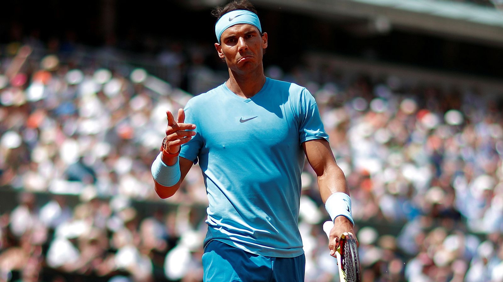 Nadal, a octavos por la vía rápida tras vencer a Gasquet