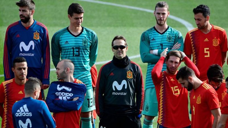 Los dorsales de la selección española para el amistoso ante Suiza
