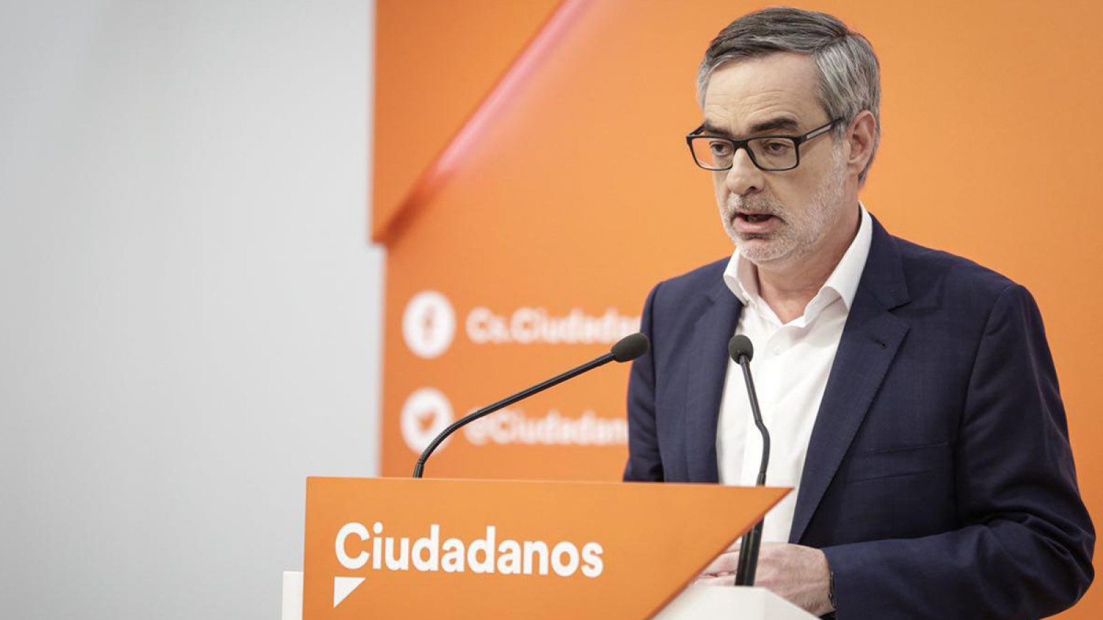 El secretario general de Ciudadanos, José Manuel Villegas