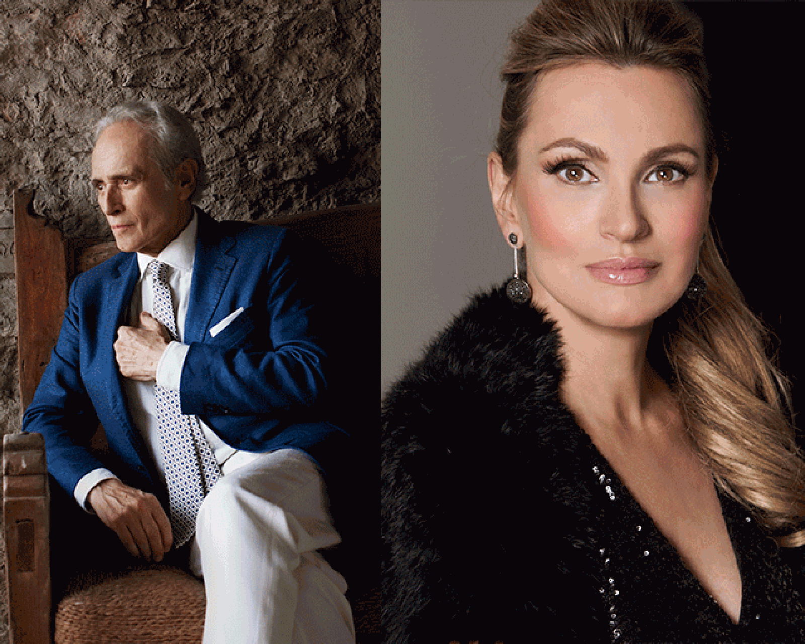 La cadena ofrecerá en directo el concierto de la soprano Ainhoa Arteta y el tenor Josep Carreras