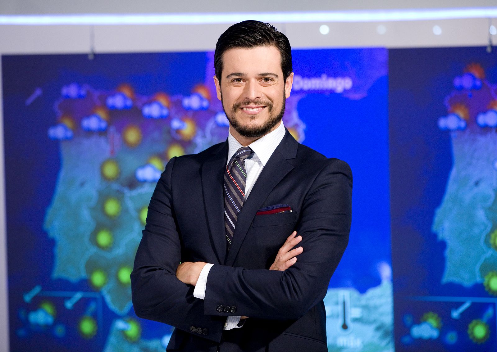 Martín Barreiro, meteorólogo y presentador de `El Tiempo¿ en TVE