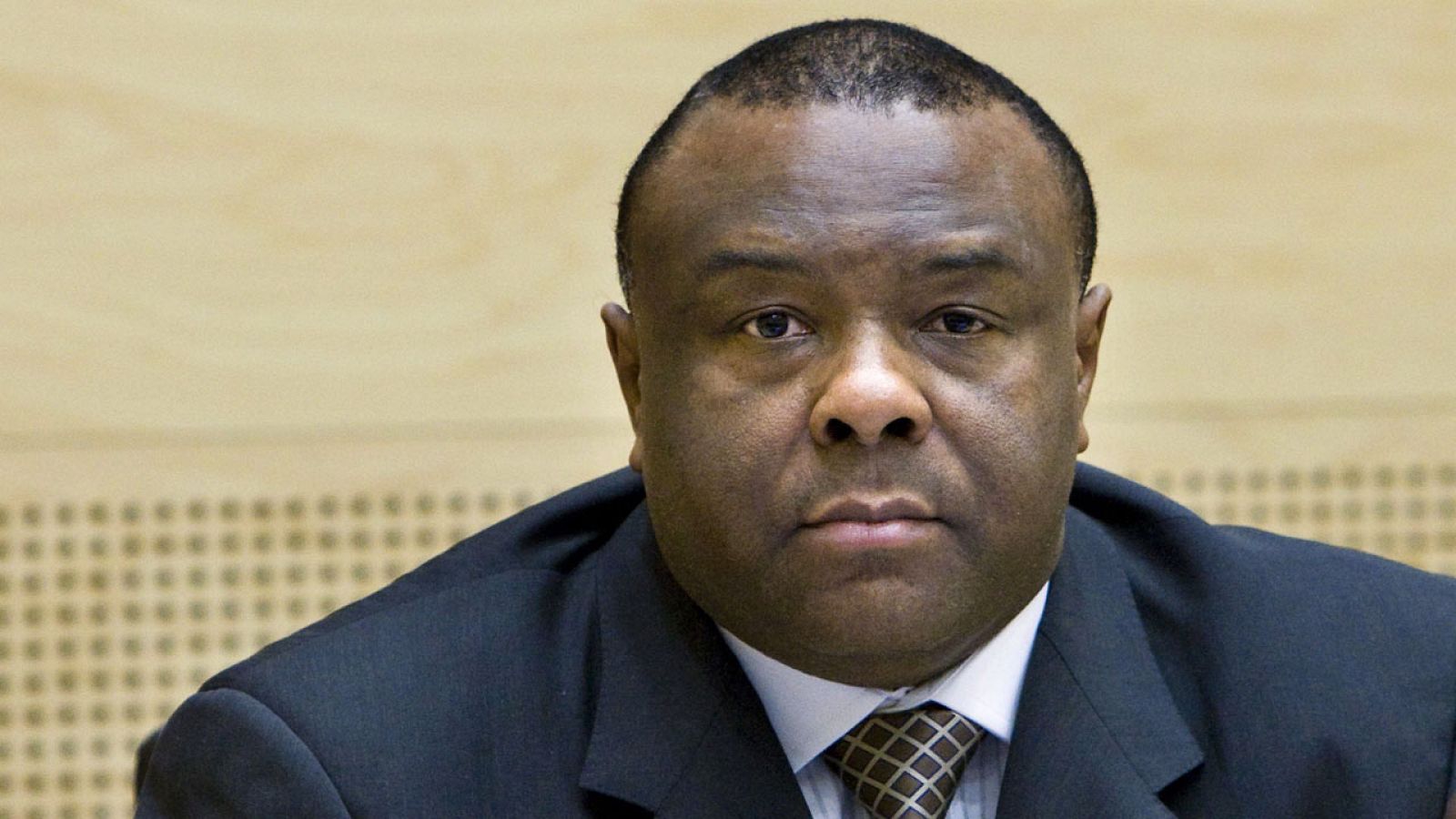 El exvicepresidente congoleño, Jean-Pierre Bemba, en La Haya en 2009
