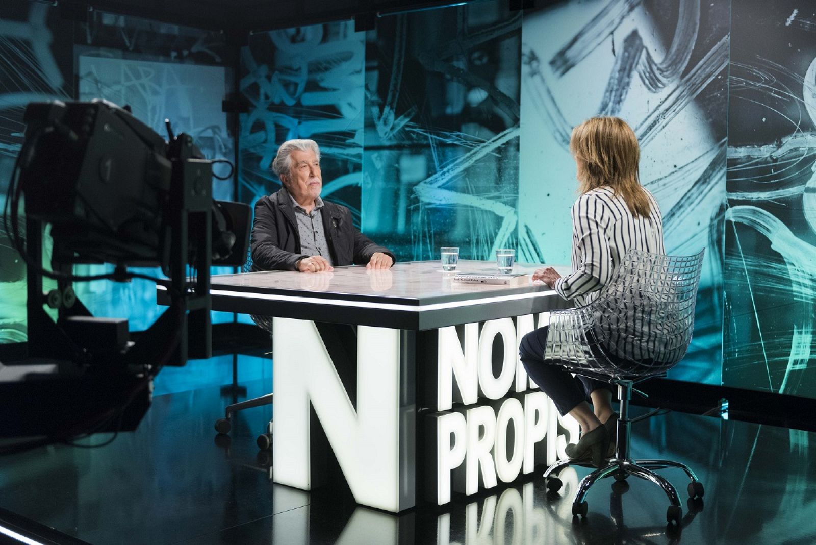 Jordi Sierra i Fabra amb Anna Cler a 'Noms propis'