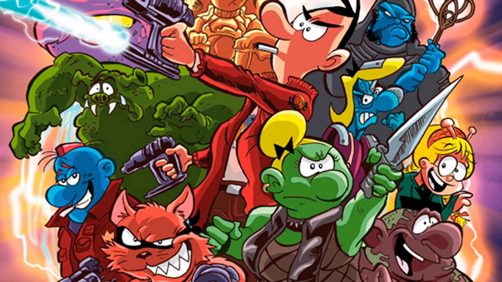 Fragmento de una ilustración promocional del Museo del Cómic de Benavente