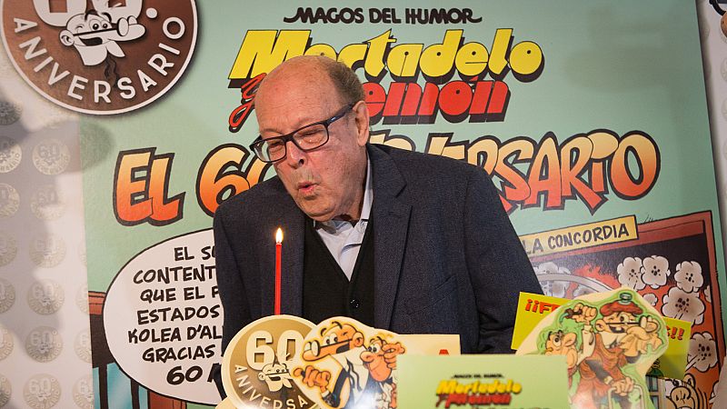 "Mortadelo, Filemón y Francisco Ibáñez: 60 años de humor y viñetas", en 'Documentos RNE'