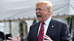 Trump ratifica la imposición de aranceles a China y amenaza con nuevas tasas si Pekín responde