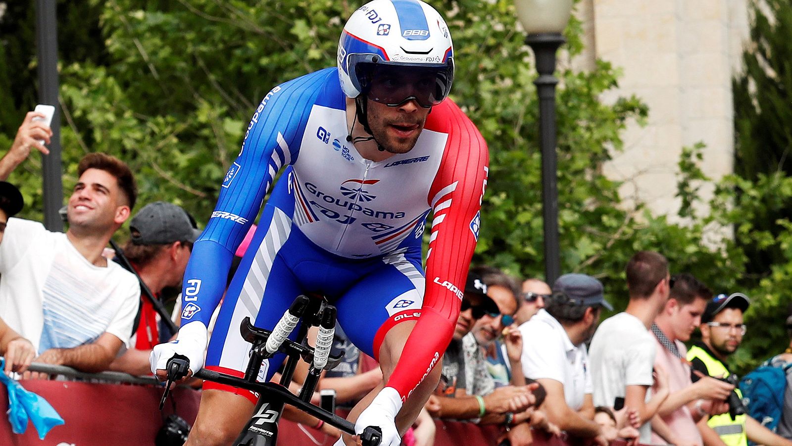Thibaut Pinot, en el Giro de Italia