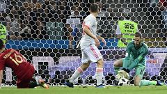 De Gea: "Es un balón difícil"